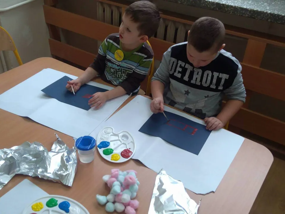 Zimowa improwizacja w grupie Delfinów — zdjęcie 2