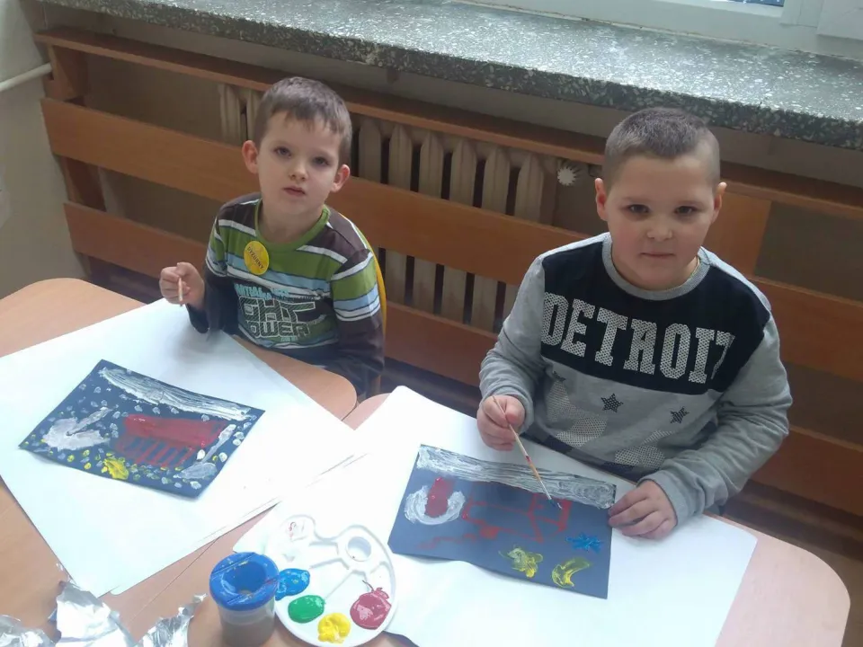 Zimowa improwizacja w grupie Delfinów — zdjęcie 3