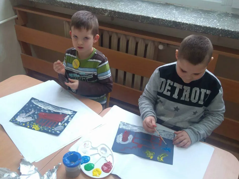 Zimowa improwizacja w grupie Delfinów — zdjęcie 7