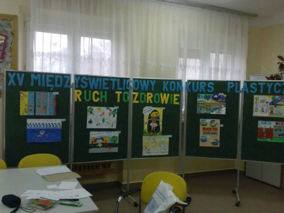 konkurs plastyczno - techniczny "Ruch to zdrowie" — zdjęcie 5