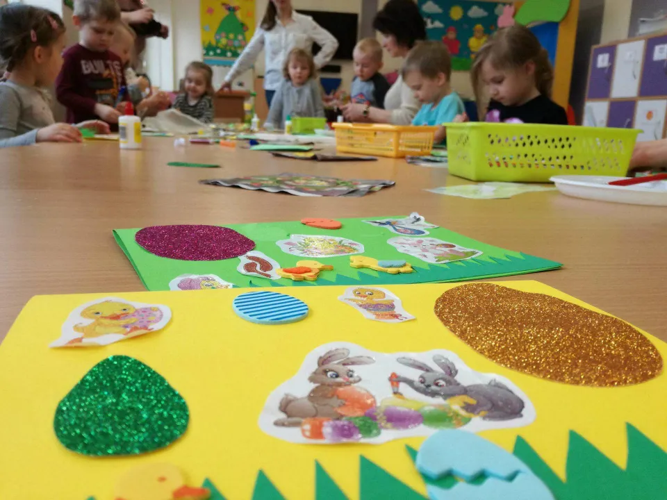Warsztaty wielkanocne w grupie Motylków — zdjęcie 3