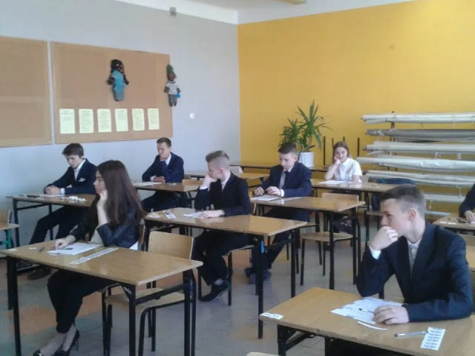 Ezamin gimnazjalny 2018 — zdjęcie 5