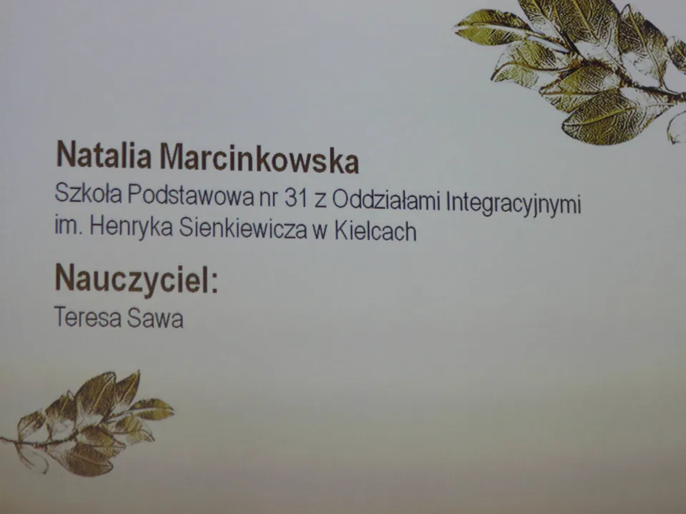 Natalia Marcinkowska laureatką — zdjęcie 1