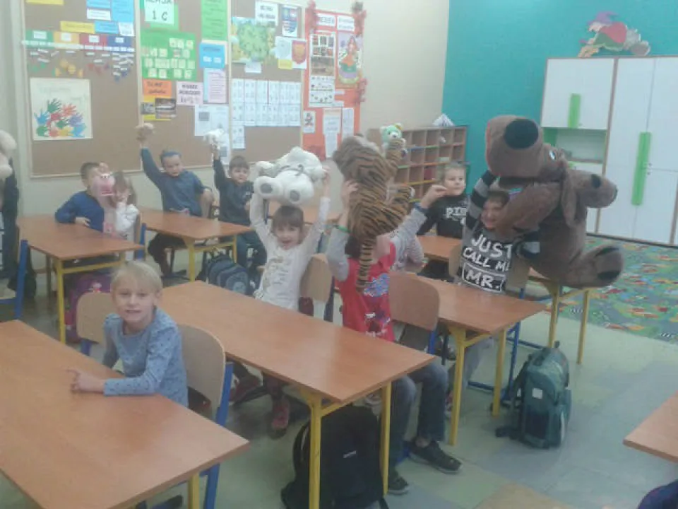 Dzień Pluszowego Misia w kl 1 c — zdjęcie 1
