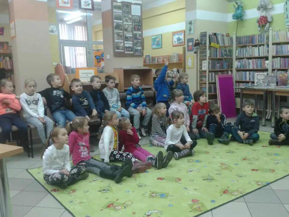 Klasa 1 c w Bibliotece Mijeskiej — zdjęcie 1
