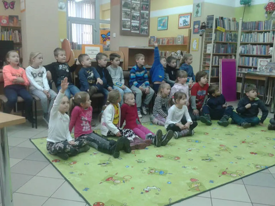 Klasa 1 c w Bibliotece Mijeskiej — zdjęcie 2