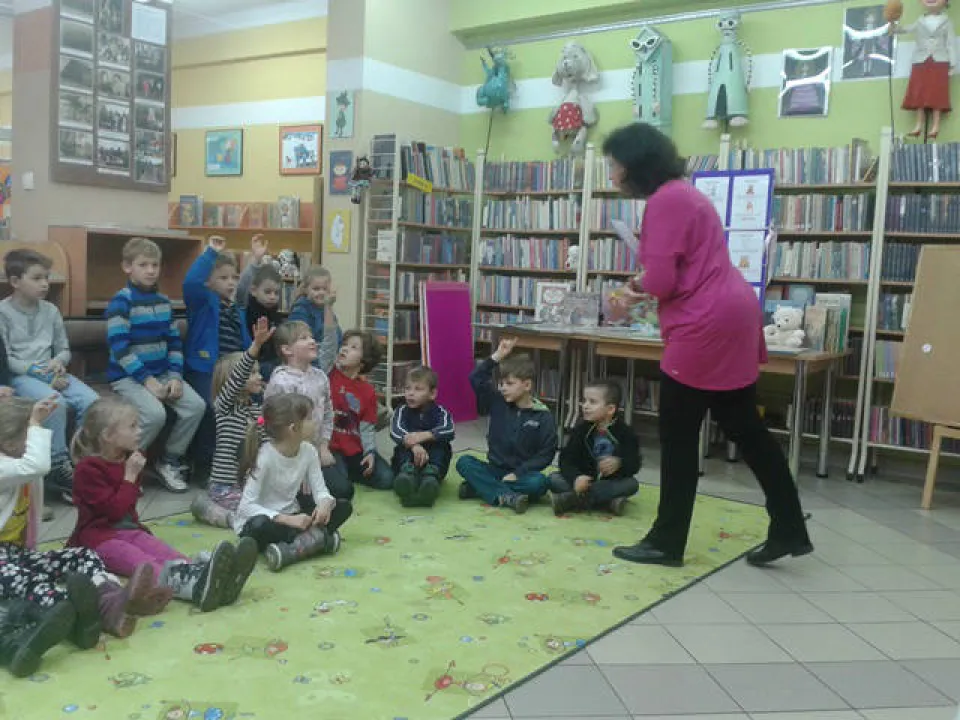 Klasa 1 c w Bibliotece Mijeskiej — zdjęcie 3