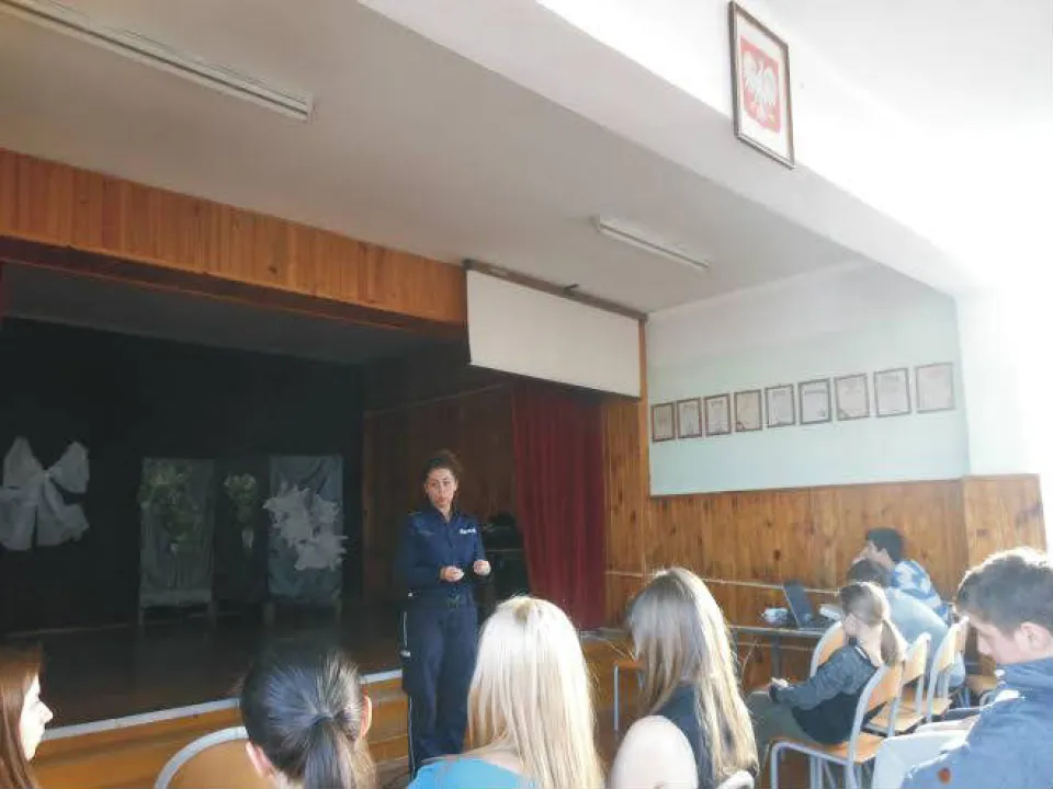 Dopalacze - spotkanie z policjantką — zdjęcie 5