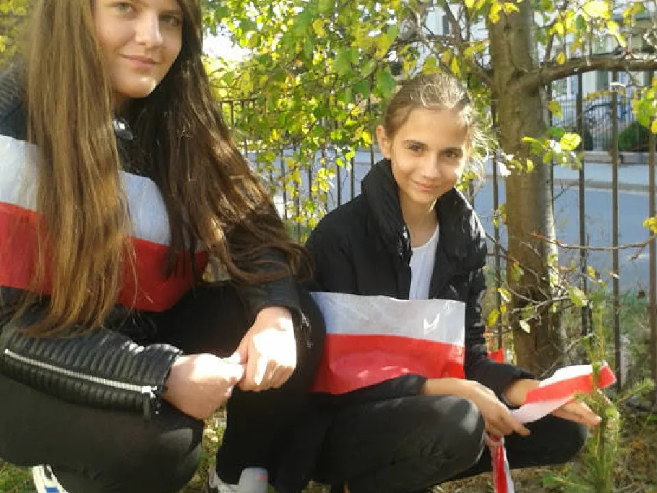 Sadzenie drzew na 100 lecie Odzyskania Niepodległości — zdjęcie 30