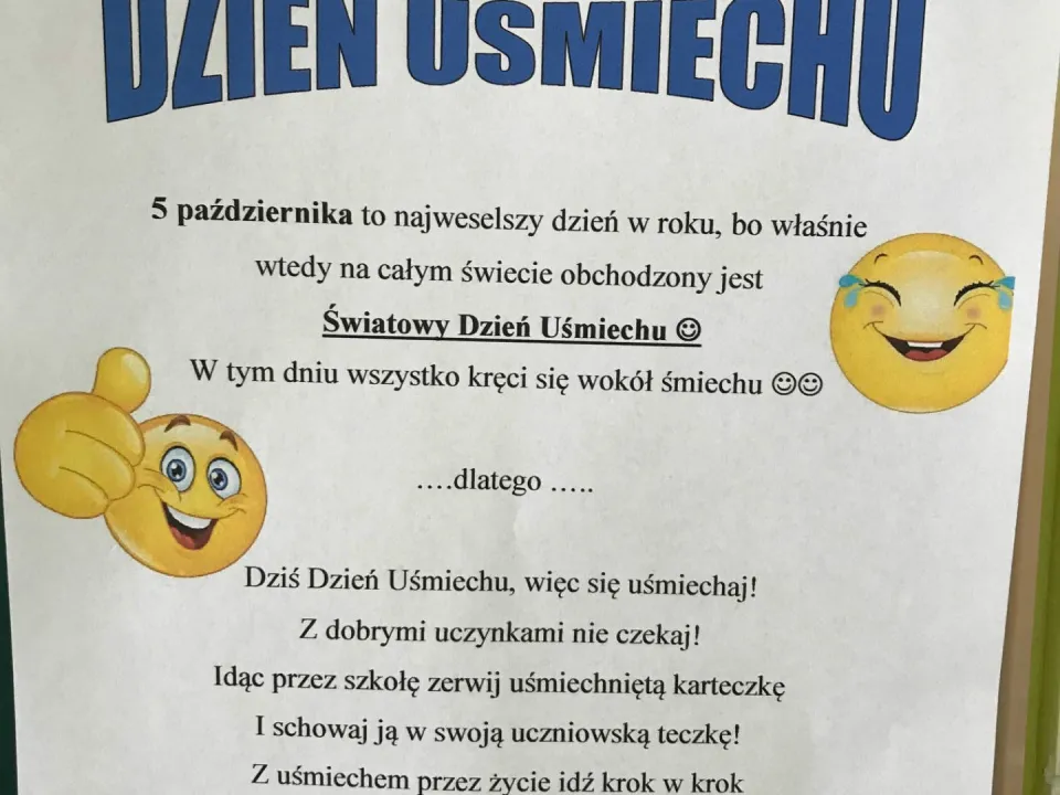 Dzień Uśmiechu w klasach 0-3 — zdjęcie 4