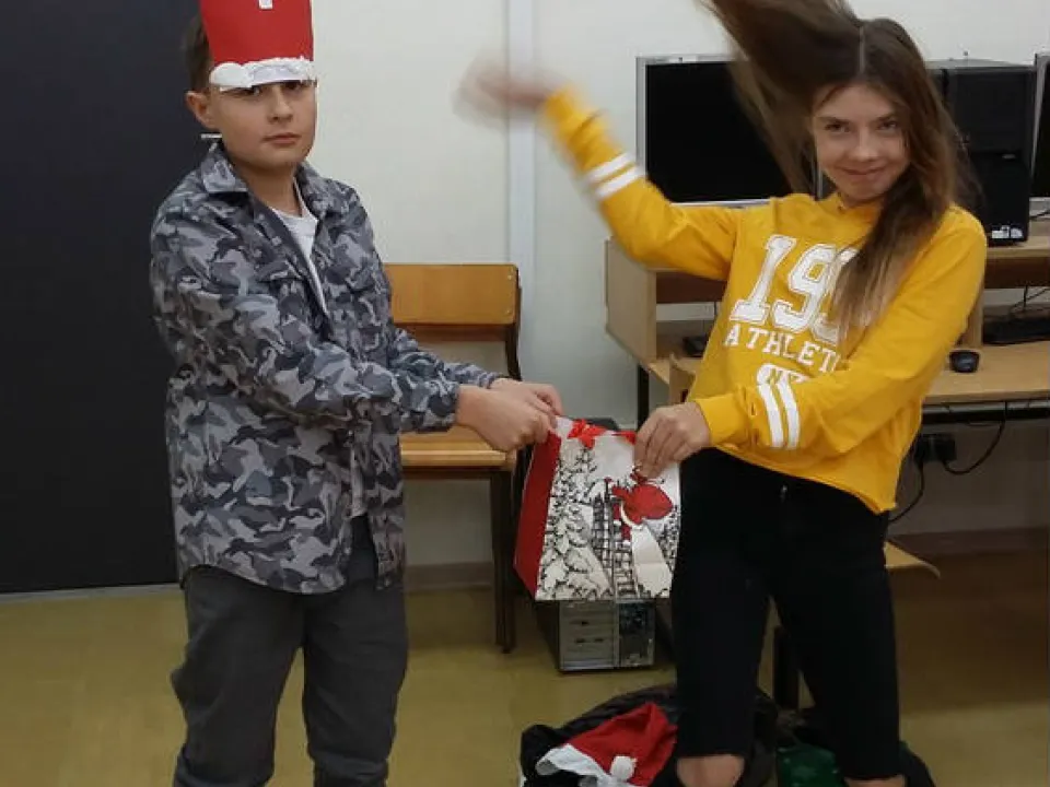 Mikołajki w 5c — zdjęcie 17