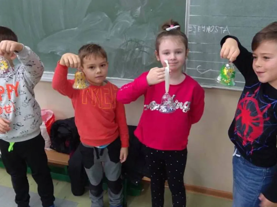 Świąteczne warsztaty w klasie 1c — zdjęcie 4