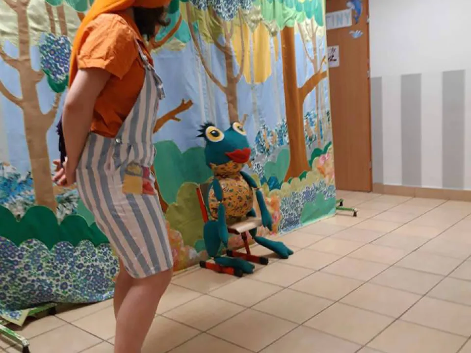Wizyta teatru „Blaszany Bębenek”  — zdjęcie 8