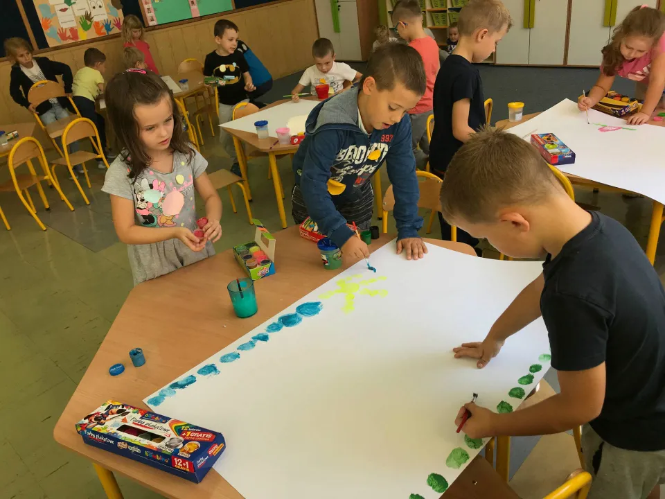 Międzynarodowy Dzień Kropki w klasie 0a — zdjęcie 8