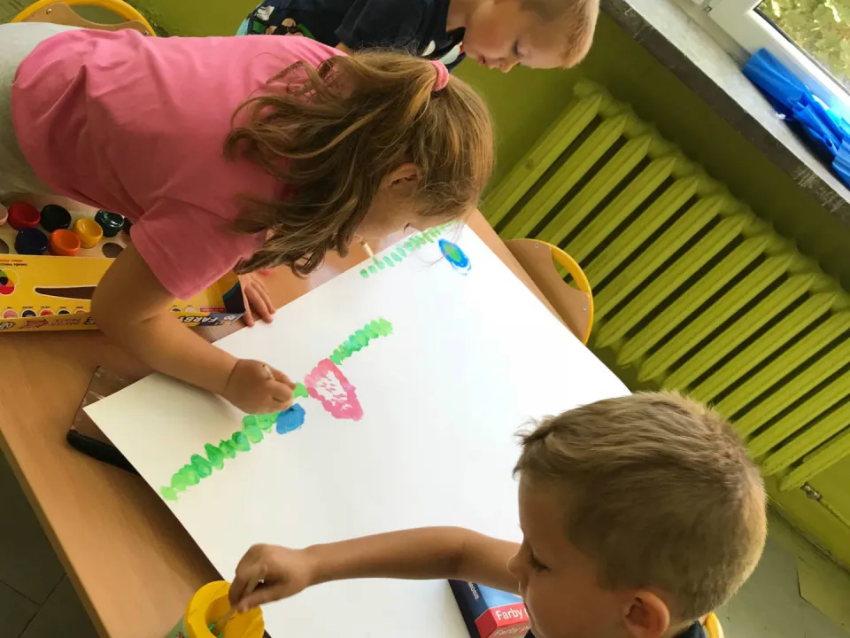 Międzynarodowy Dzień Kropki w klasie 0a — zdjęcie 9