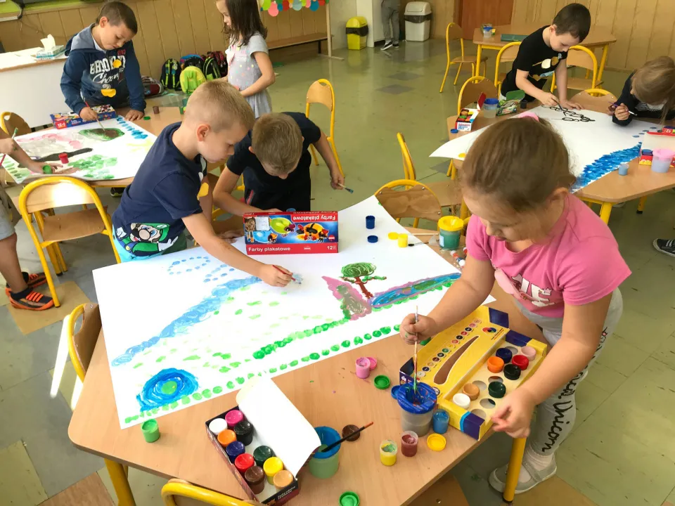 Międzynarodowy Dzień Kropki w klasie 0a — zdjęcie 10