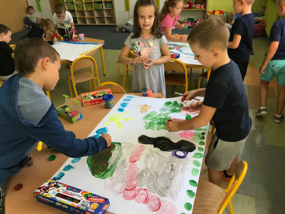Międzynarodowy Dzień Kropki w klasie 0a — zdjęcie 12