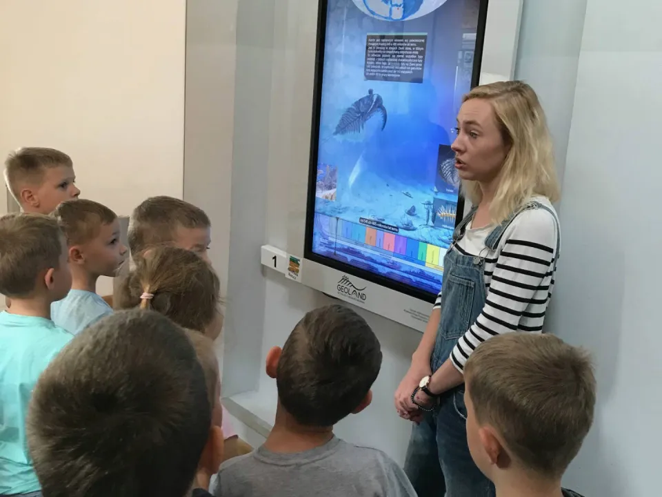 Klasa 0a w Geoparku — zdjęcie 1