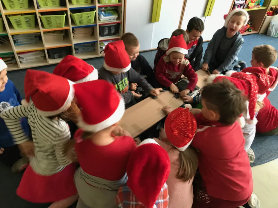 Mikołajki w klasie 0a — zdjęcie 3