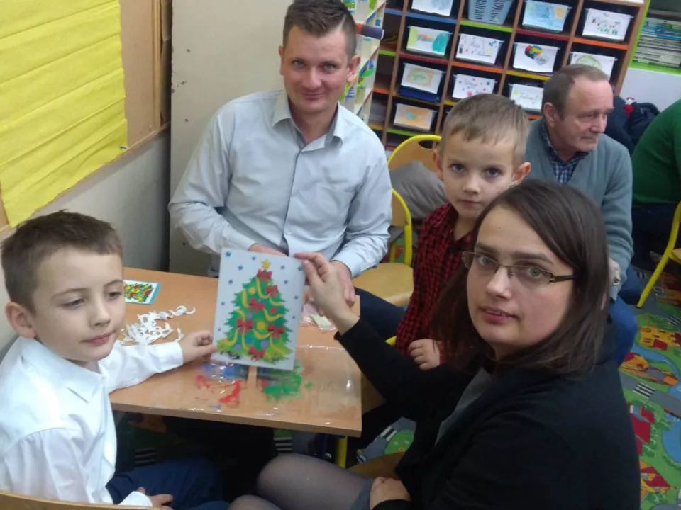 Spotkanie bożonarodzeniowe w klasie 1c — zdjęcie 12