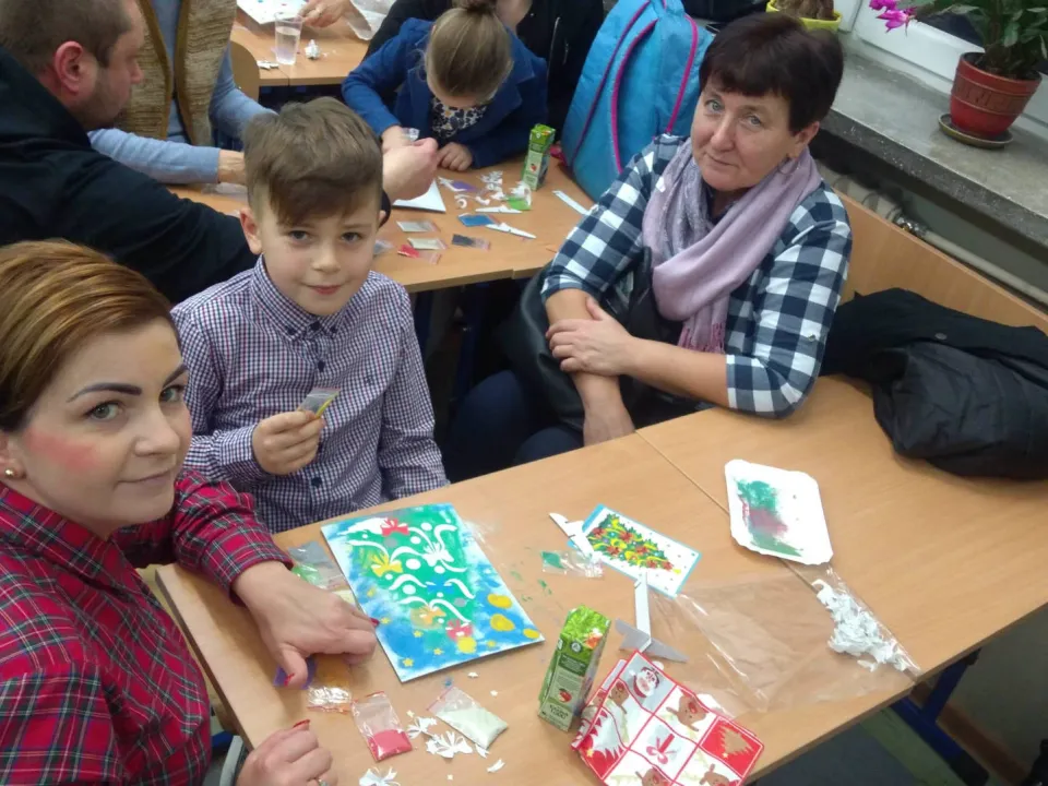 Spotkanie bożonarodzeniowe w klasie 1c — zdjęcie 14