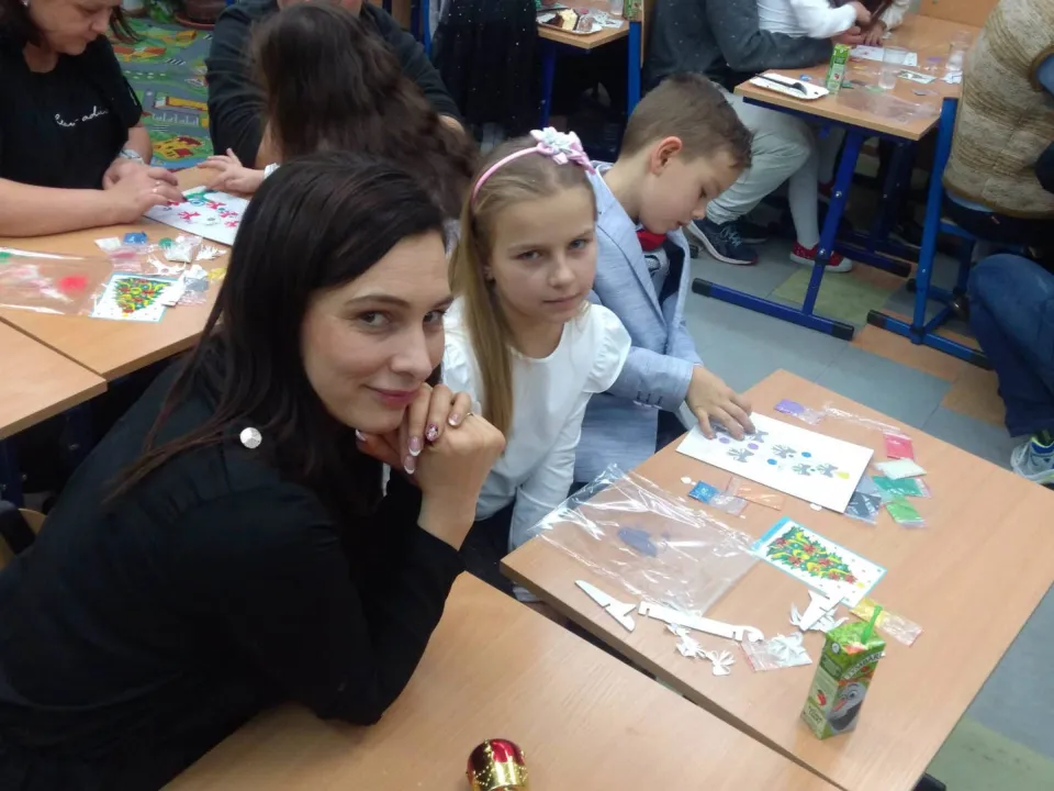 Spotkanie bożonarodzeniowe w klasie 1c — zdjęcie 16