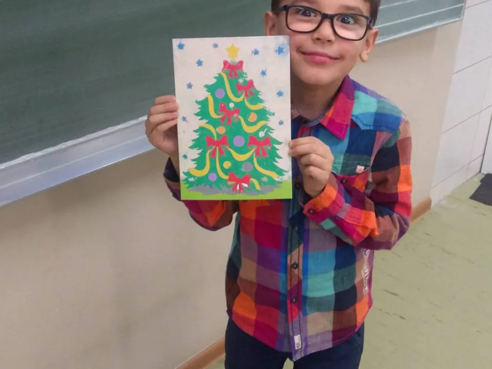 Spotkanie bożonarodzeniowe w klasie 1c — zdjęcie 25
