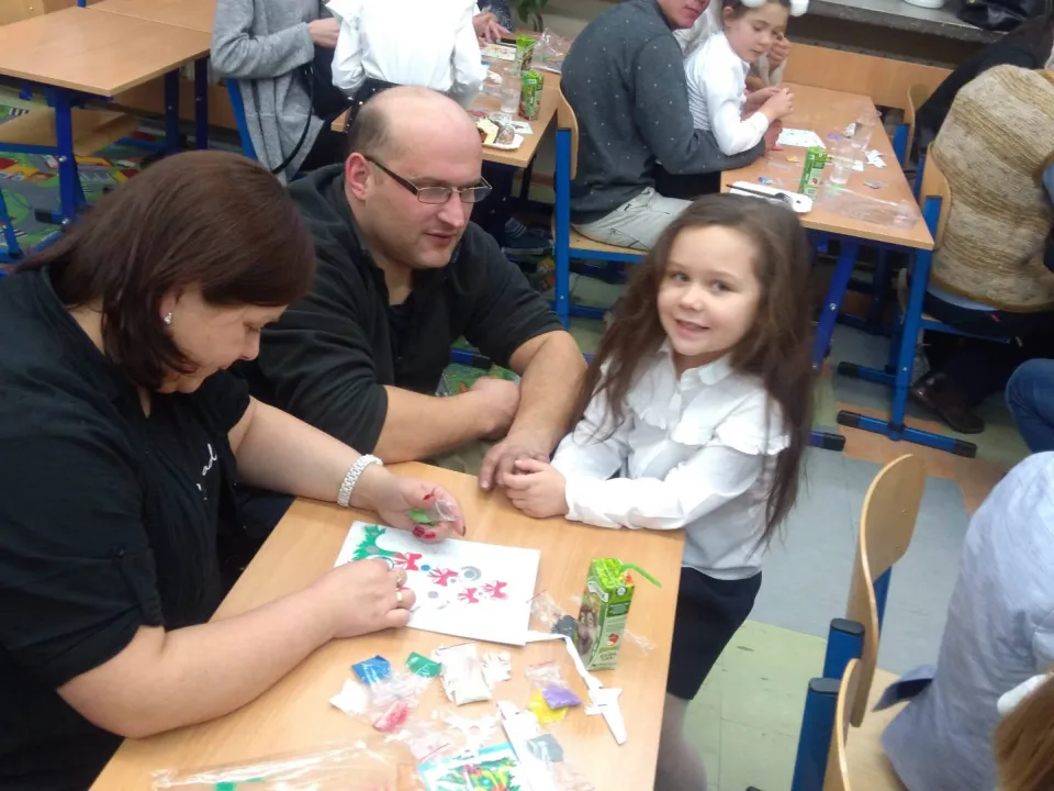 Spotkanie bożonarodzeniowe w klasie 1c — zdjęcie 28