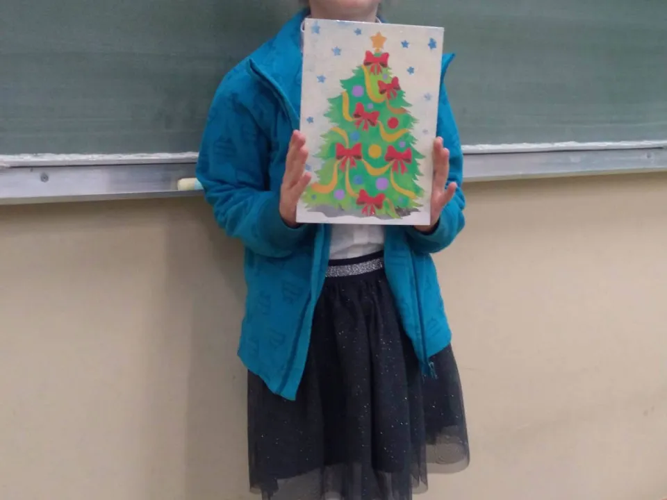 Spotkanie bożonarodzeniowe w klasie 1c — zdjęcie 31