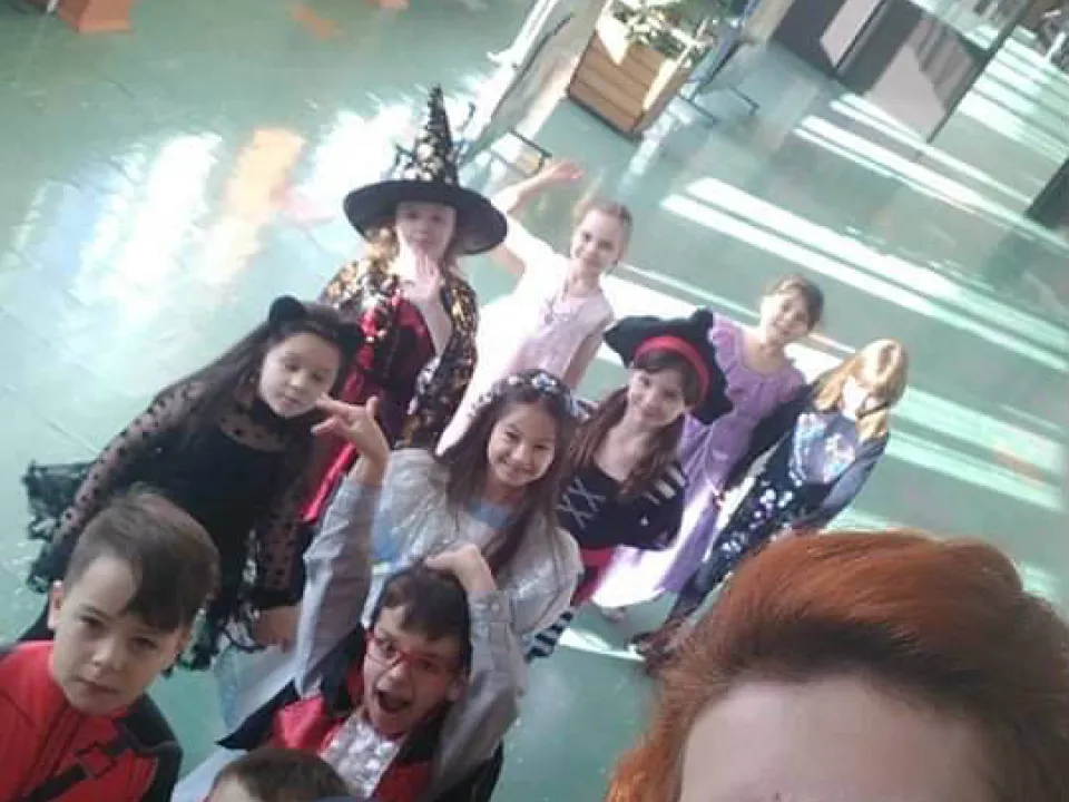 Karnawałowo w klasie 1c — zdjęcie 15