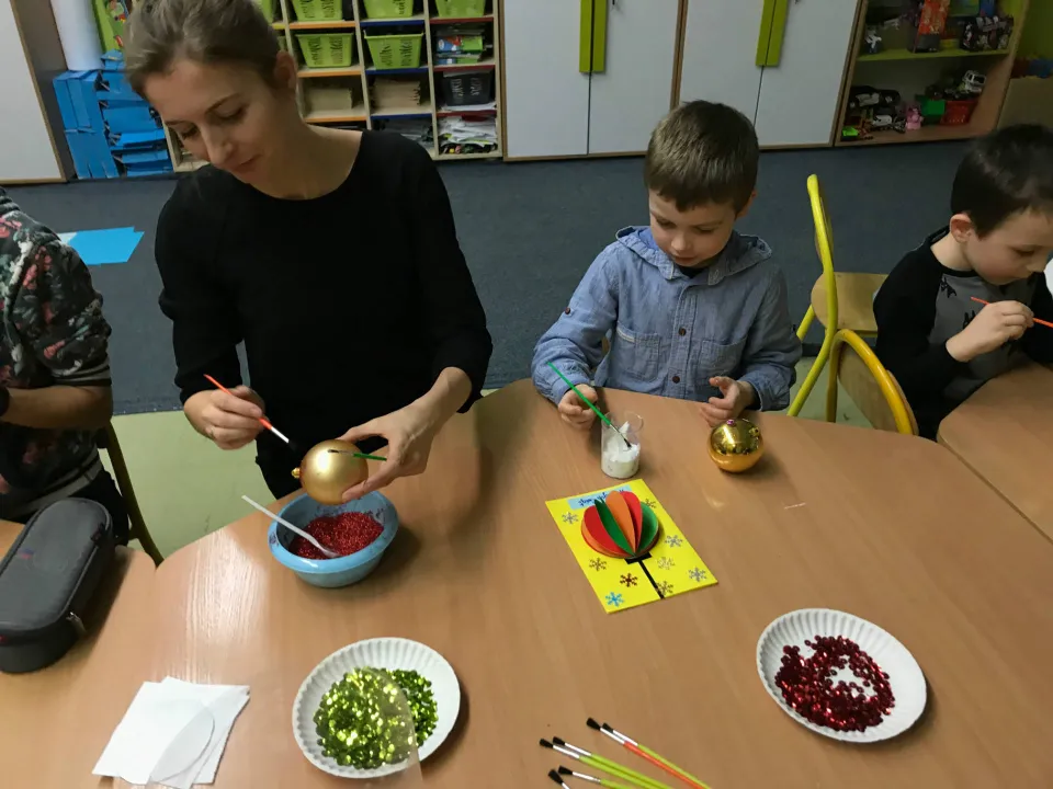 Warsztaty Bożonarodzeniowe w klasie 0a — zdjęcie 8