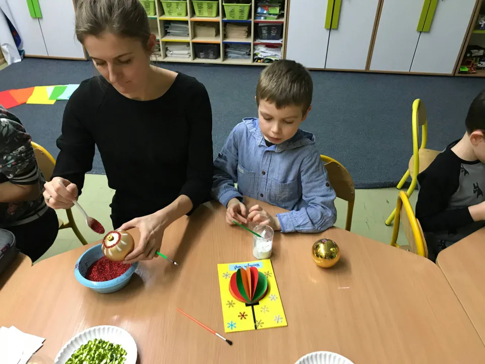 Warsztaty Bożonarodzeniowe w klasie 0a — zdjęcie 9