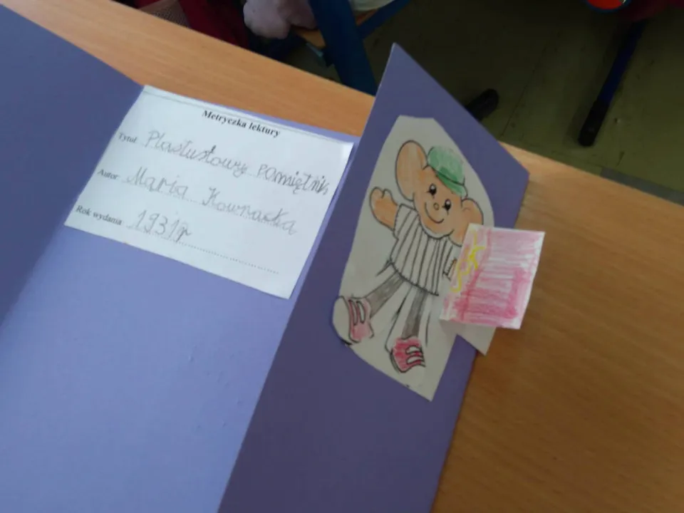 "Plastusiowy pamiętnik" gościem w klasie 1c — zdjęcie 3