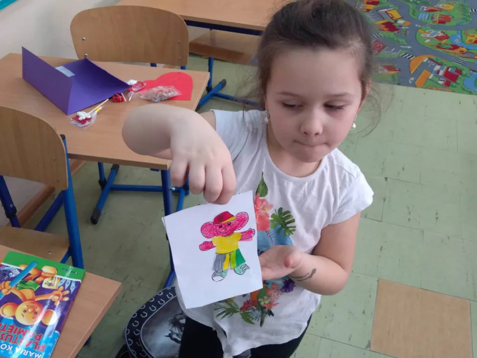 "Plastusiowy pamiętnik" gościem w klasie 1c — zdjęcie 5