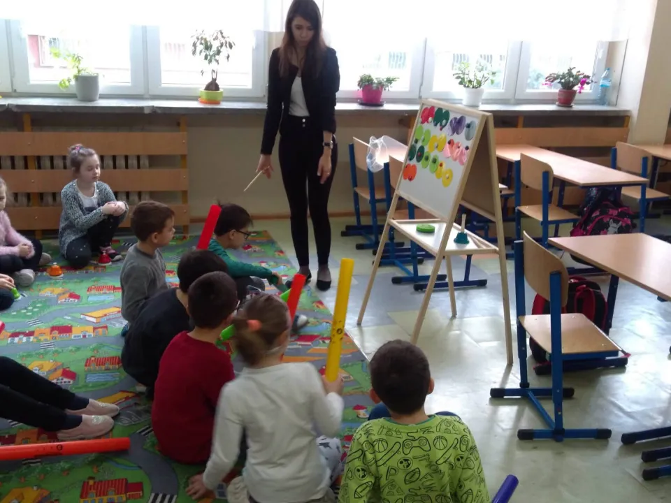Lekcja muzyki inna niż wszystkie w klasie 1c — zdjęcie 7