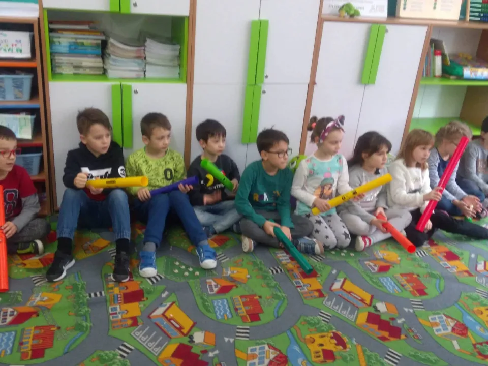 Lekcja muzyki inna niż wszystkie w klasie 1c — zdjęcie 13