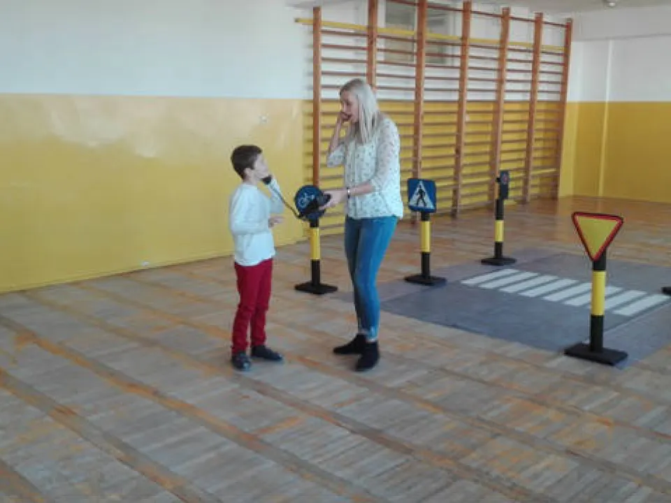 Ia - zajęcia z policjantami — zdjęcie 1
