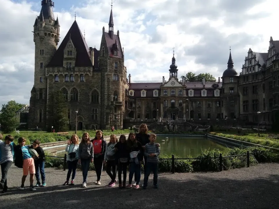 Zielona szkoła kl 4a i 4c Zamek w Mosznej — zdjęcie 3