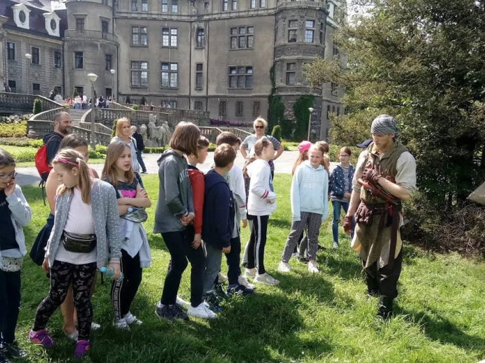Zielona szkoła kl 4a i 4c Zamek w Mosznej — zdjęcie 12