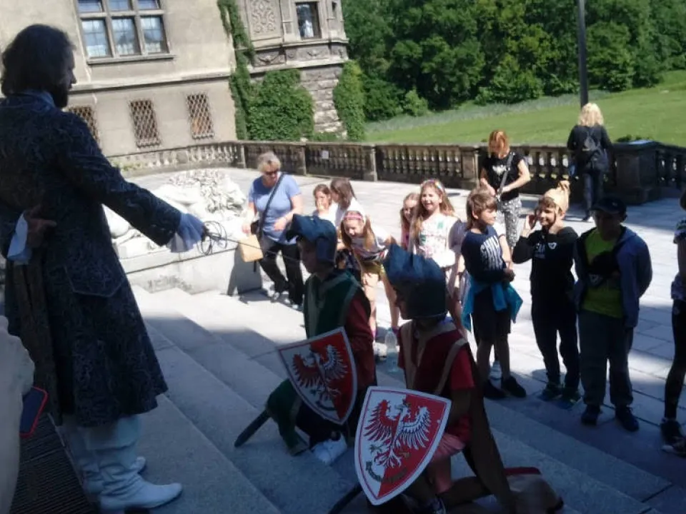 Zielona szkoła kl 4a i 4c Zamek w Mosznej — zdjęcie 23
