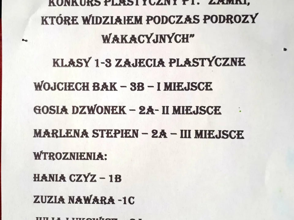 Zamki, które widziałem — zdjęcie 1