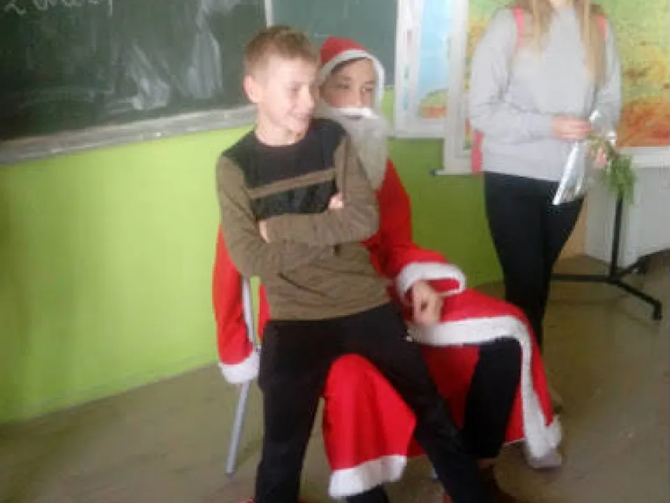 Mikołajki w klasie 5a:) — zdjęcie 1