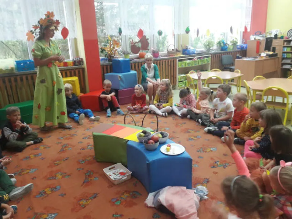 Odwiedziny Pani Jesieni w klasie 0a — zdjęcie 3