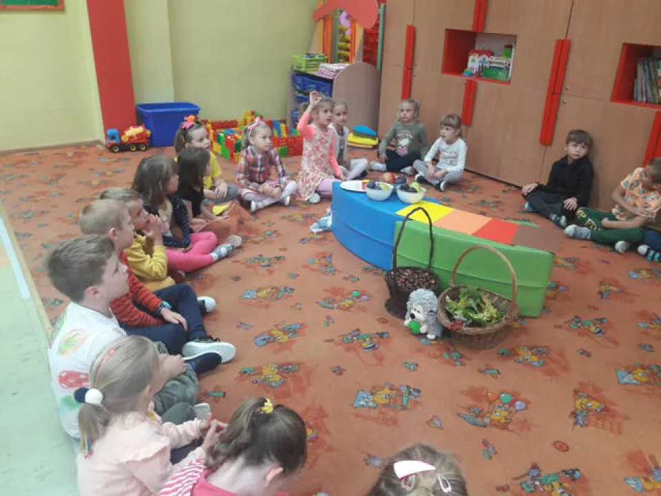 Odwiedziny Pani Jesieni w klasie 0a — zdjęcie 4