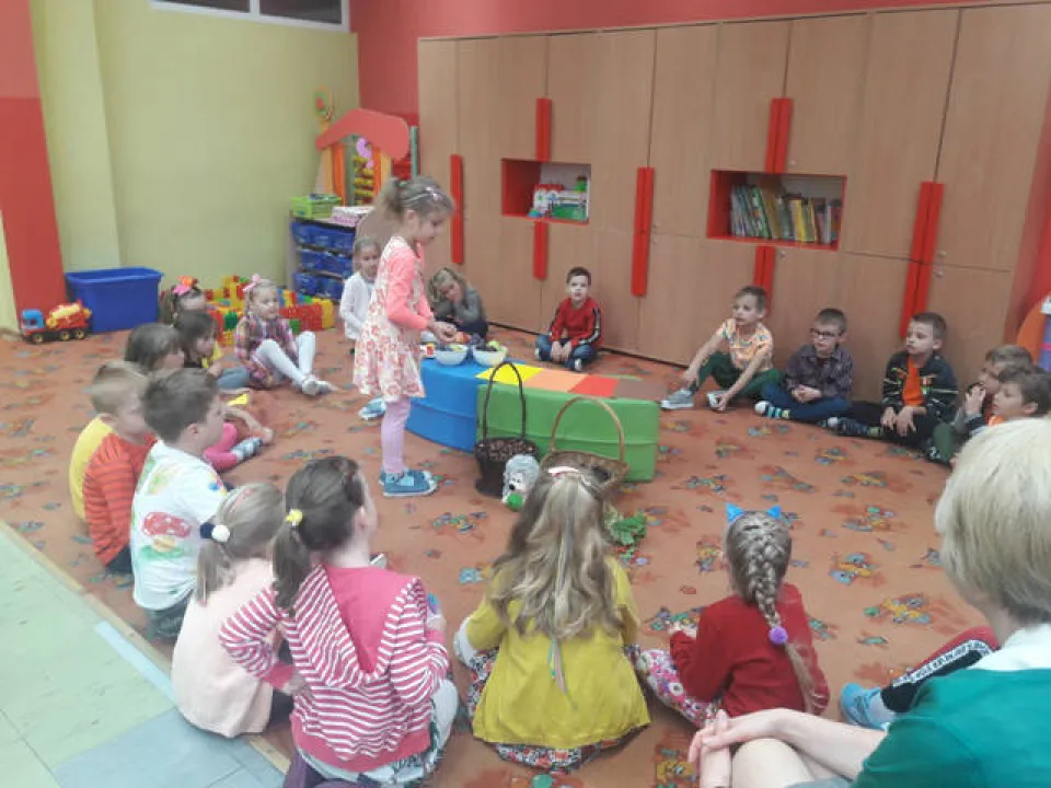 Odwiedziny Pani Jesieni w klasie 0a — zdjęcie 7