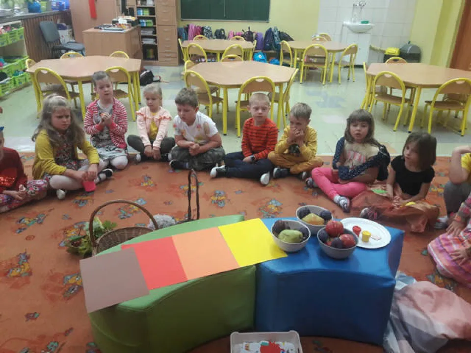 Odwiedziny Pani Jesieni w klasie 0a — zdjęcie 8