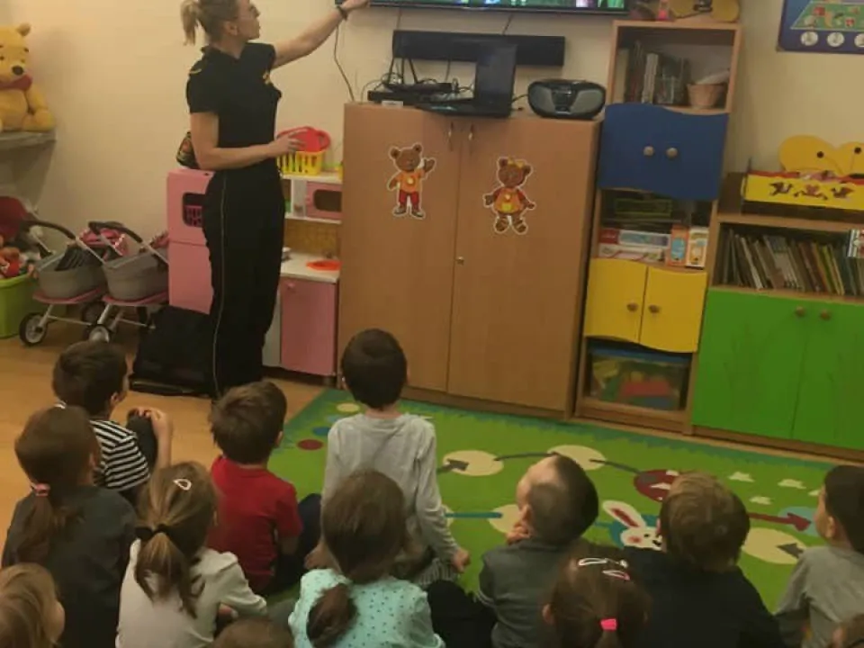 Spotkanie z funkcjonariuszem Straży Miejskie — zdjęcie 2