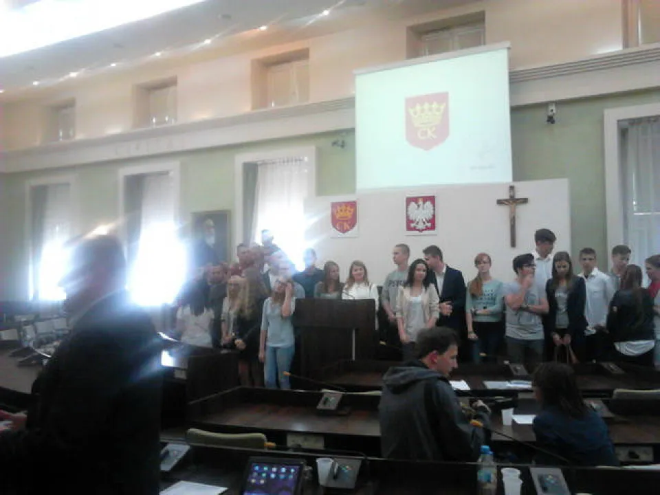 Posiedzenie Młodzieżowej Rady Miasta — zdjęcie 1