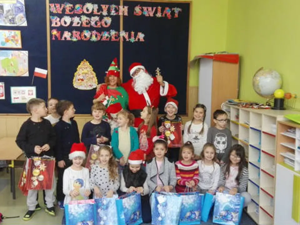 Odwiedziny Świętego Mikołaja w IId — zdjęcie 12