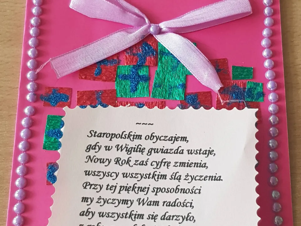 Życzenia świąteczne od świetliczaków — zdjęcie 1